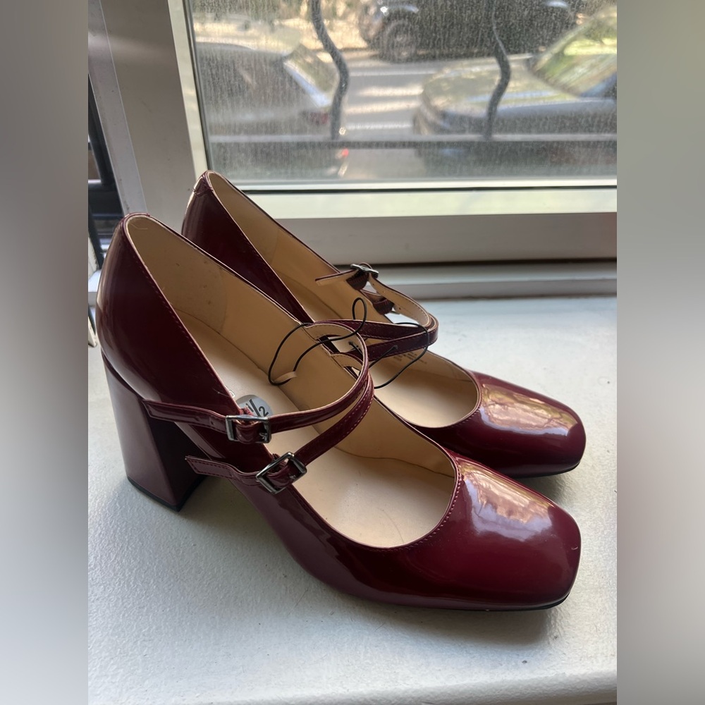 Marc Fisher Women's Charisy Pump Color Red cherry Size 9.5